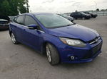 2014 Ford Focus Titanium Blue vin: 1FADP3J2XEL285610