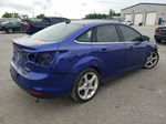 2014 Ford Focus Titanium Blue vin: 1FADP3J2XEL285610