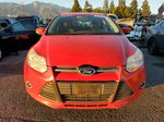 2013 Ford Focus Se Red vin: 1FADP3K20DL124745