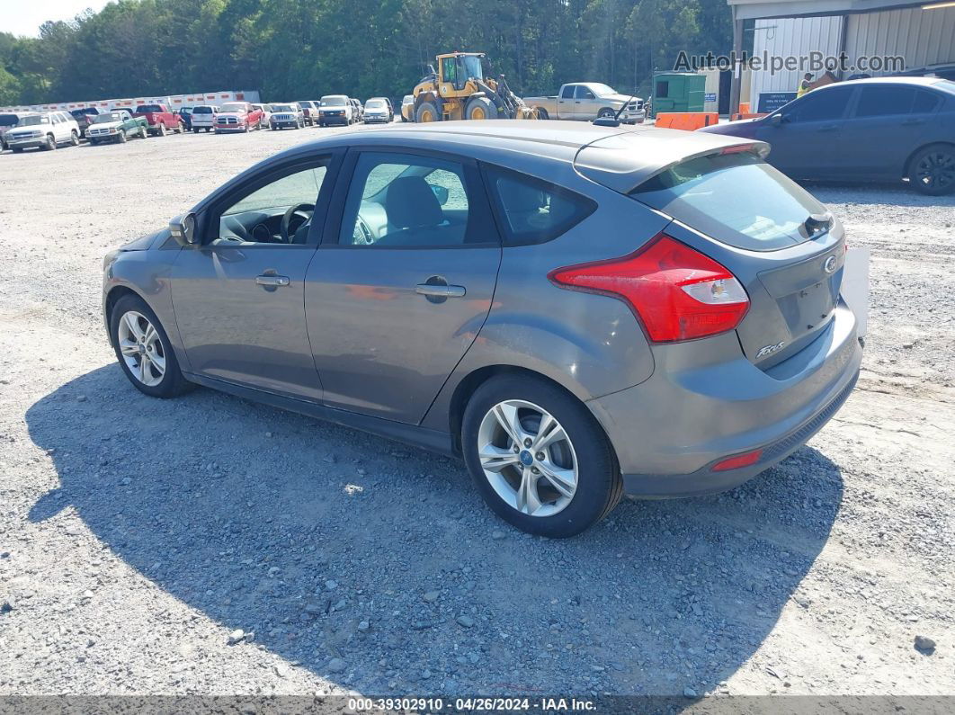 2013 Ford Focus Se Gray vin: 1FADP3K20DL161066