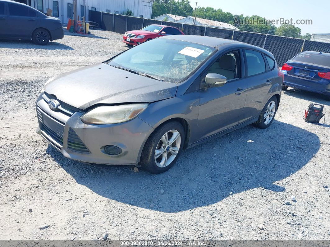 2013 Ford Focus Se Gray vin: 1FADP3K20DL161066