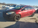 2013 Ford Focus Se Maroon vin: 1FADP3K20DL195993