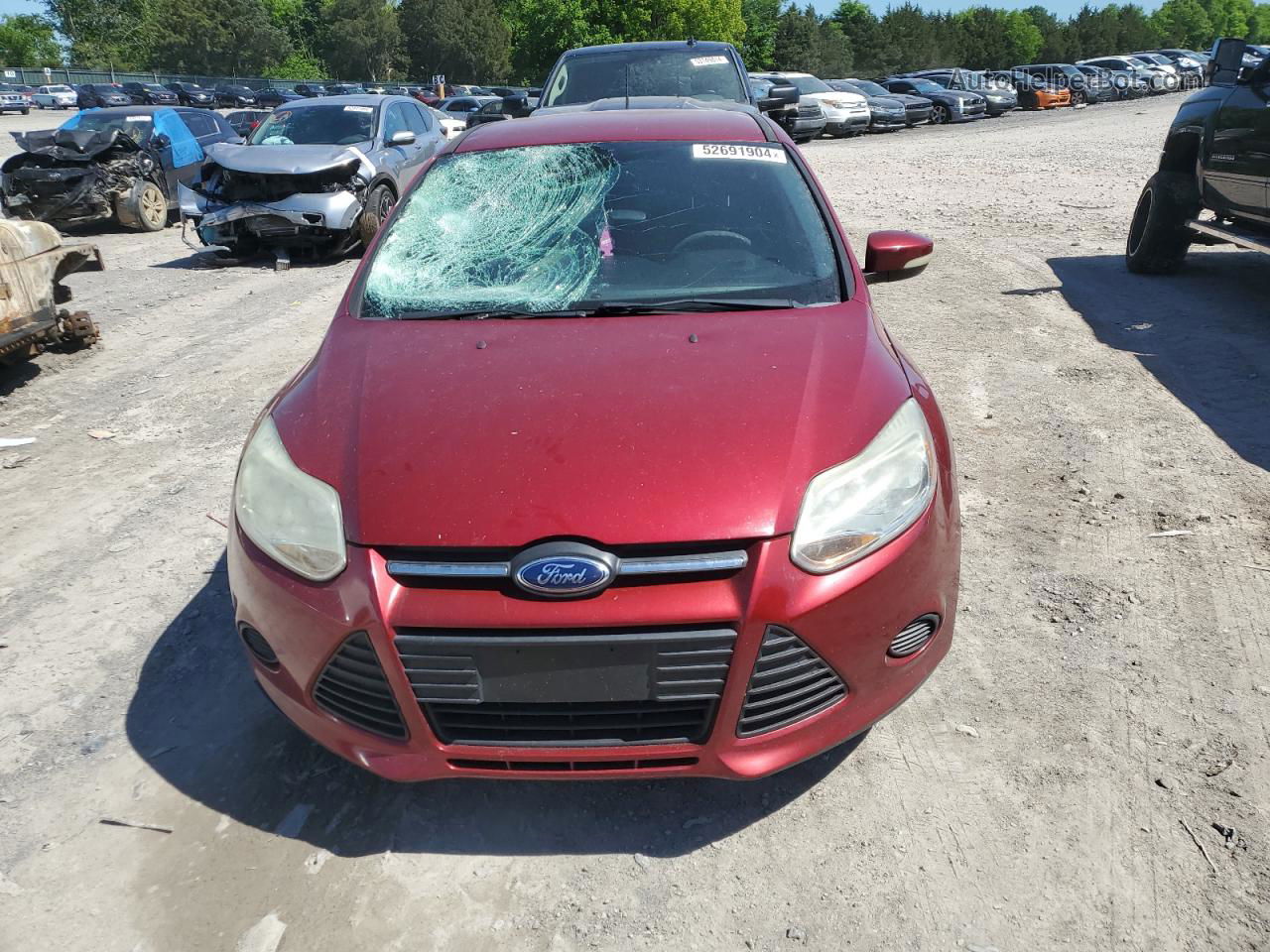 2013 Ford Focus Se Красный vin: 1FADP3K20DL323276