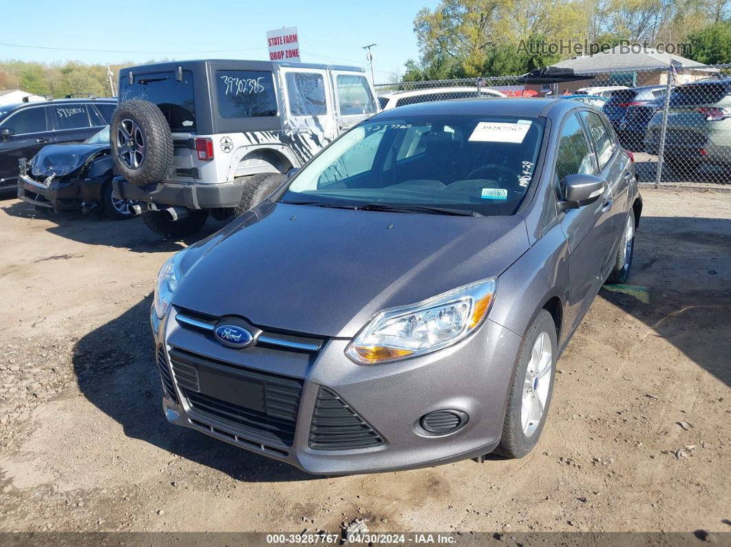 2013 Ford Focus Se Gray vin: 1FADP3K20DL333483