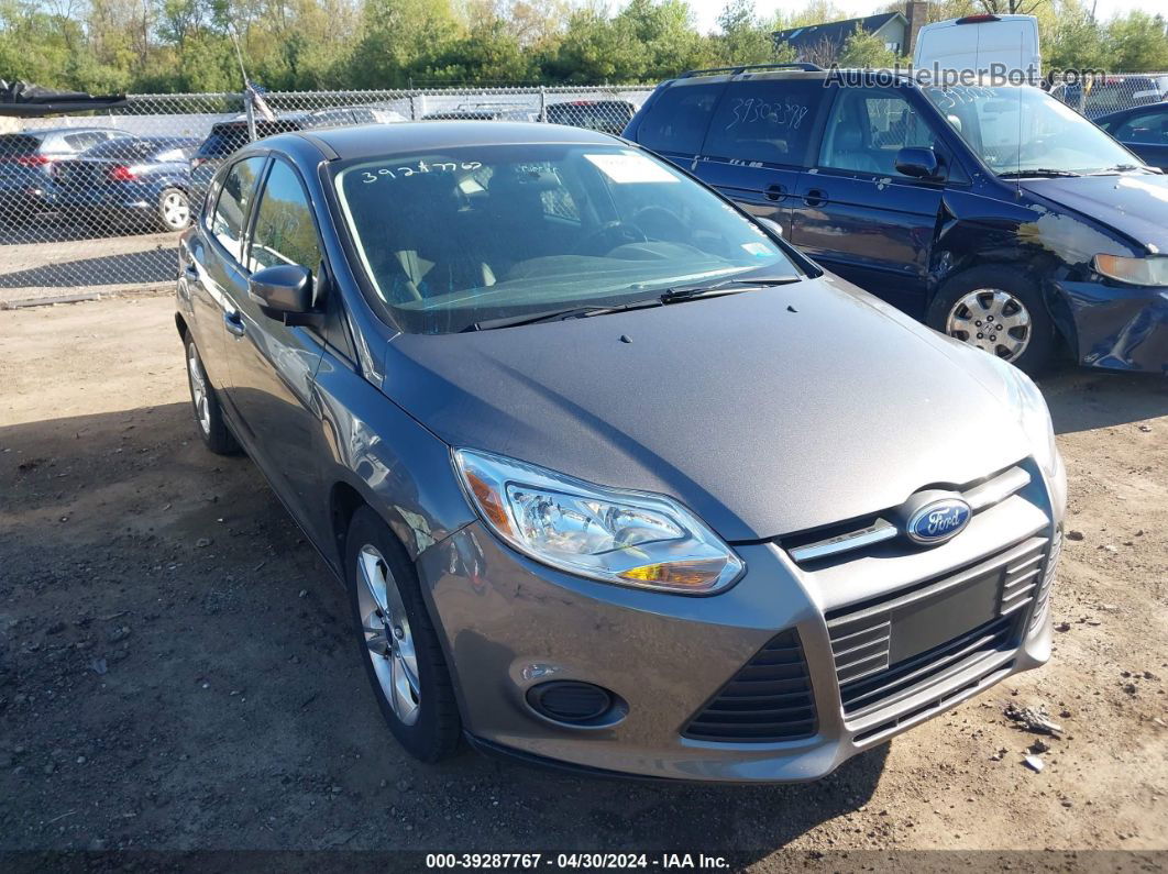 2013 Ford Focus Se Gray vin: 1FADP3K20DL333483