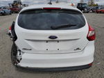 2013 Ford Focus Se White vin: 1FADP3K20DL344287