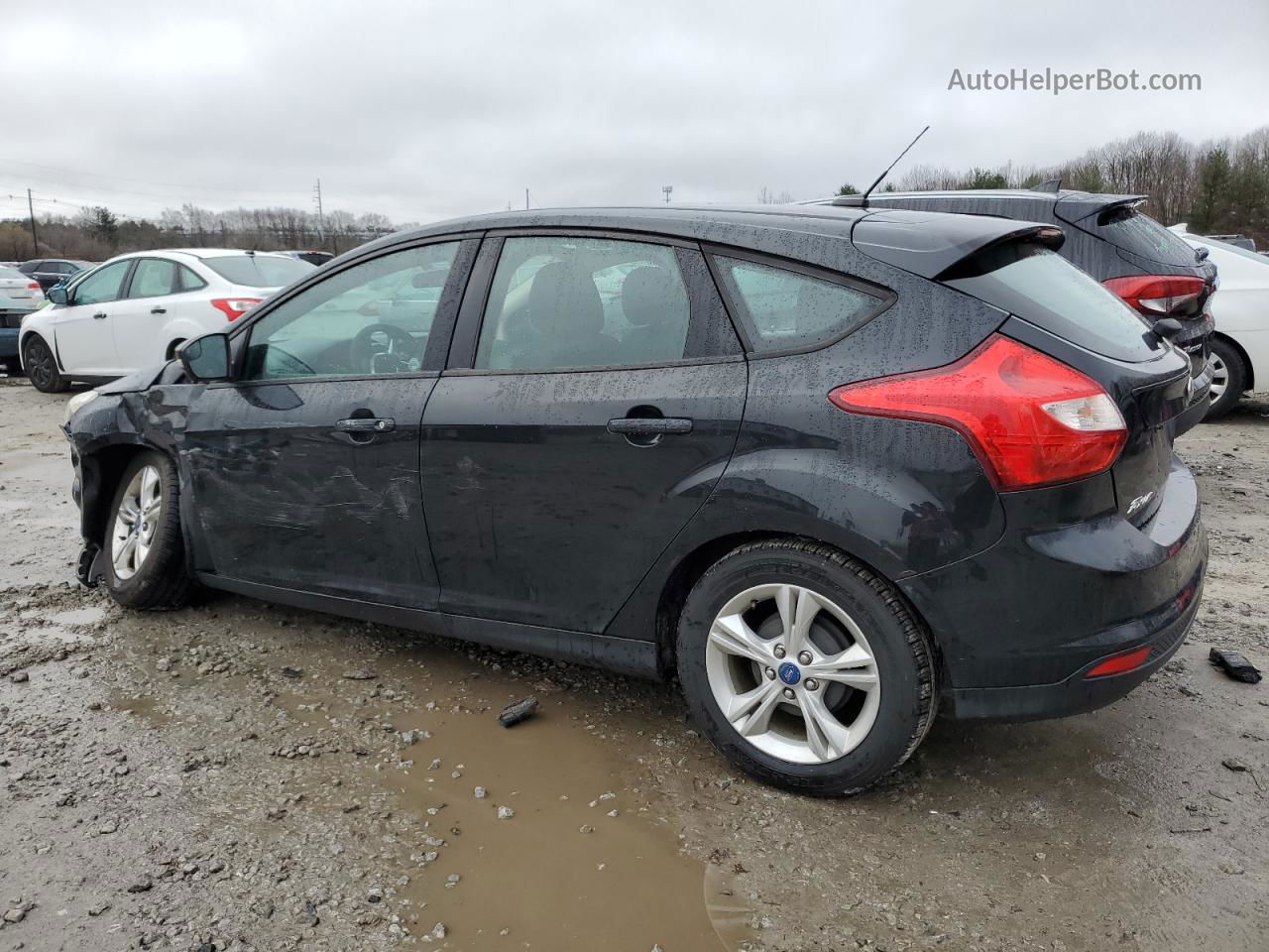 2013 Ford Focus Se Black vin: 1FADP3K20DL358951