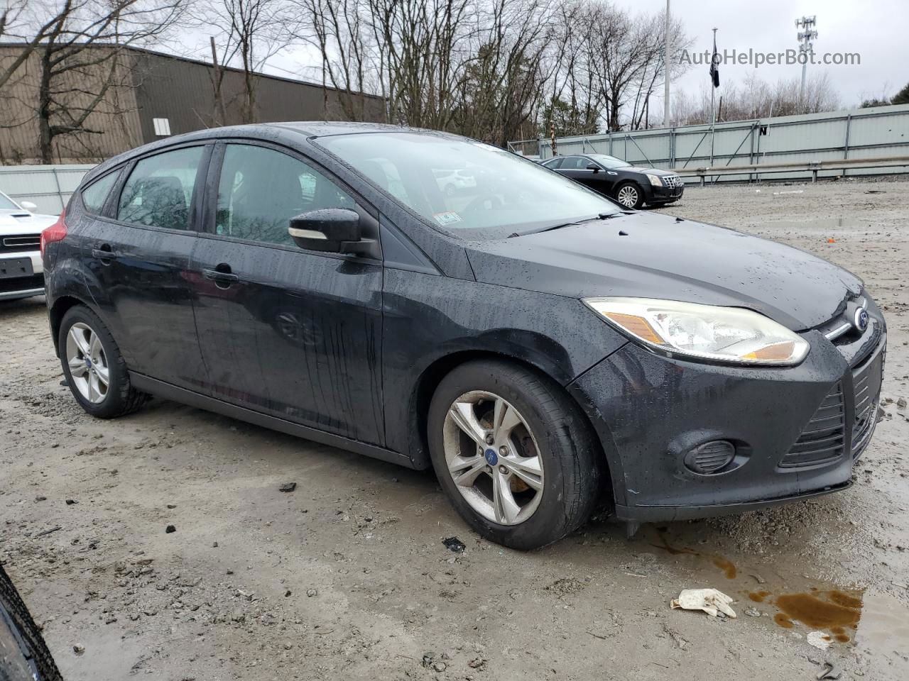 2013 Ford Focus Se Black vin: 1FADP3K20DL358951