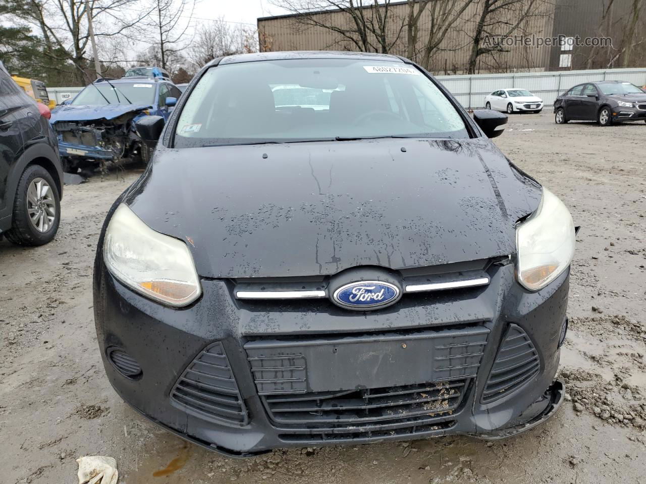 2013 Ford Focus Se Черный vin: 1FADP3K20DL358951