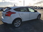 2013 Ford Focus Se White vin: 1FADP3K20DL363096