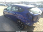 2014 Ford Focus Se Blue vin: 1FADP3K20EL196983