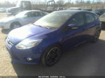 2014 Ford Focus Se Синий vin: 1FADP3K20EL196983