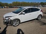 2014 Ford Focus Se White vin: 1FADP3K20EL266370