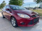 2014 Ford Focus Se Темно-бордовый vin: 1FADP3K20EL307712