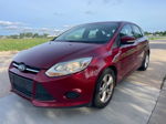 2014 Ford Focus Se Темно-бордовый vin: 1FADP3K20EL307712