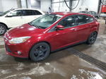 2014 Ford Focus Se Red vin: 1FADP3K20EL397217