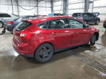 2014 Ford Focus Se Red vin: 1FADP3K20EL397217