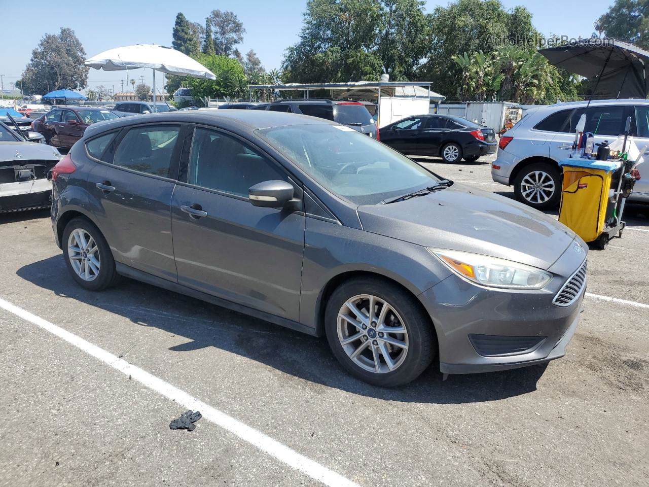 2015 Ford Focus Se Угольный vin: 1FADP3K20FL364574