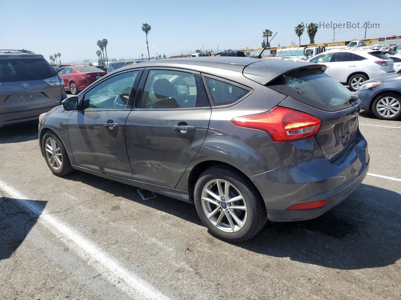 2015 Ford Focus Se Charcoal vin: 1FADP3K20FL364574