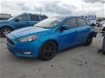 2016 Ford Focus Se Blue vin: 1FADP3K20GL403696