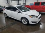 2017 Ford Focus Se White vin: 1FADP3K20HL239397