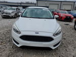 2017 Ford Focus Se White vin: 1FADP3K20HL278135
