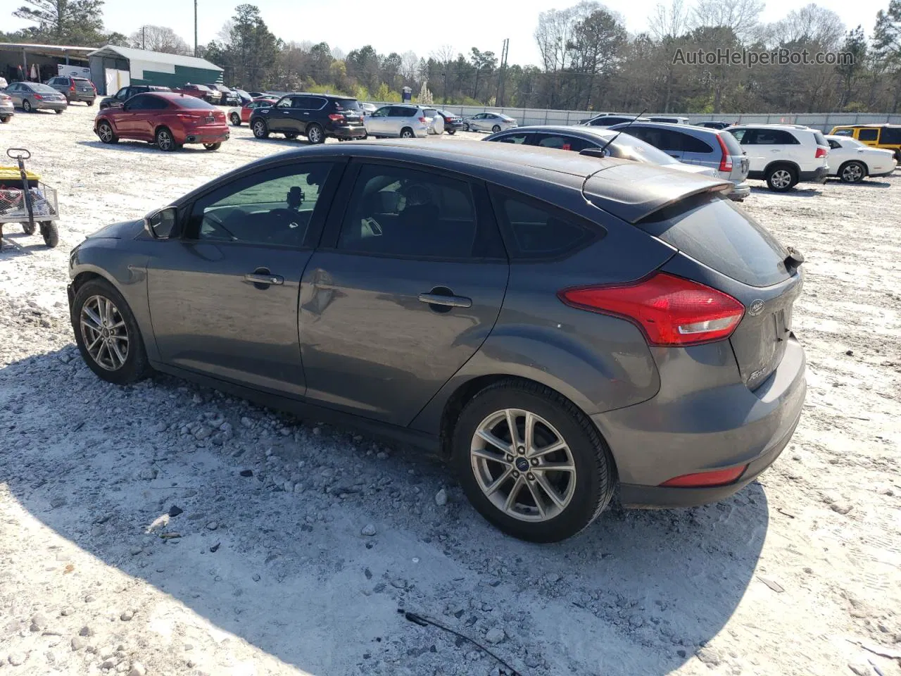 2017 Ford Focus Se Silver vin: 1FADP3K20HL281780