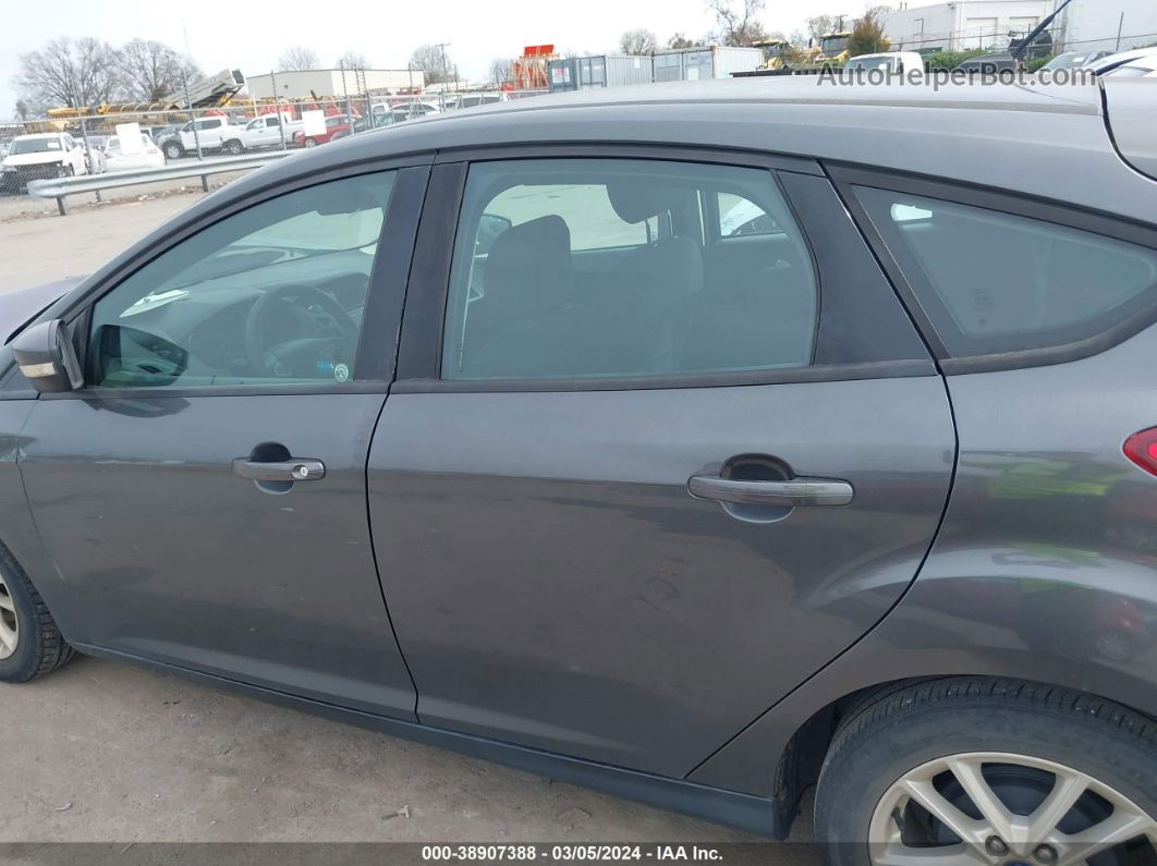 2017 Ford Focus Se Gray vin: 1FADP3K20HL336793