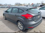 2017 Ford Focus Se Gray vin: 1FADP3K20HL336793