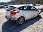 2018 Ford Focus Se White vin: 1FADP3K20JL285933