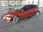 2018 Ford Focus Se Orange vin: 1FADP3K20JL304156