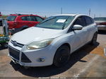 2013 Ford Focus Se White vin: 1FADP3K21DL117478