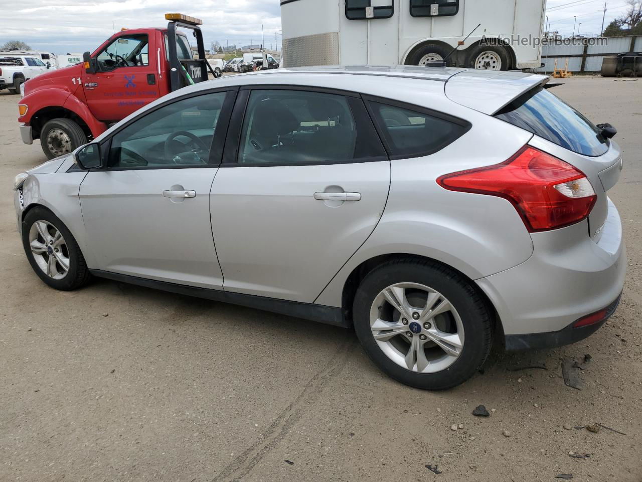 2013 Ford Focus Se Silver vin: 1FADP3K21DL184114