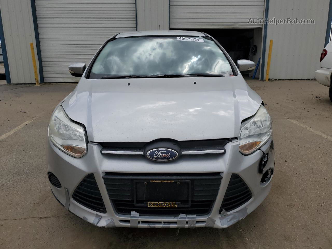 2013 Ford Focus Se Silver vin: 1FADP3K21DL184114