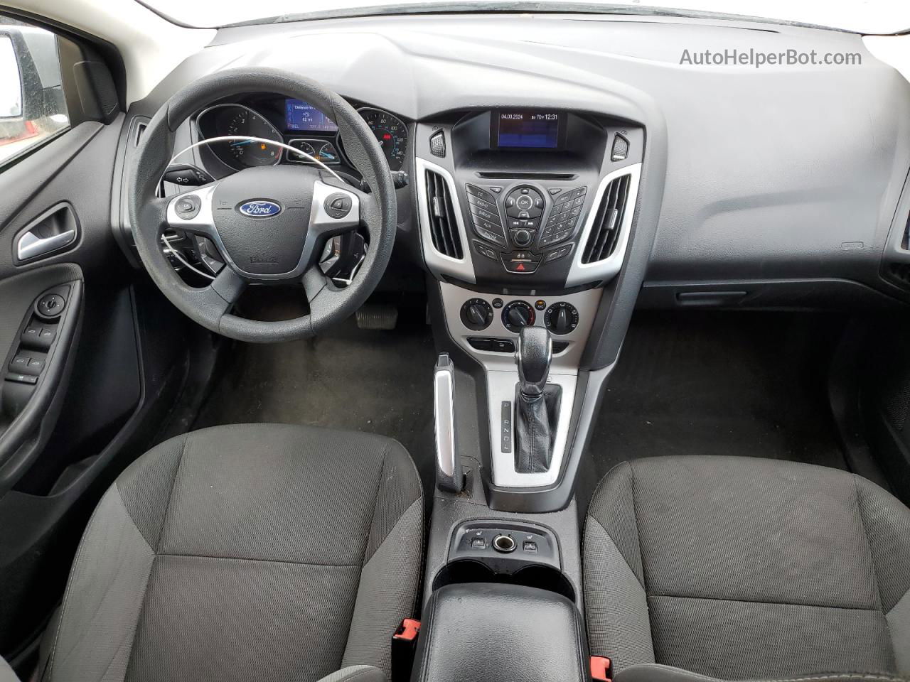 2013 Ford Focus Se Silver vin: 1FADP3K21DL184114