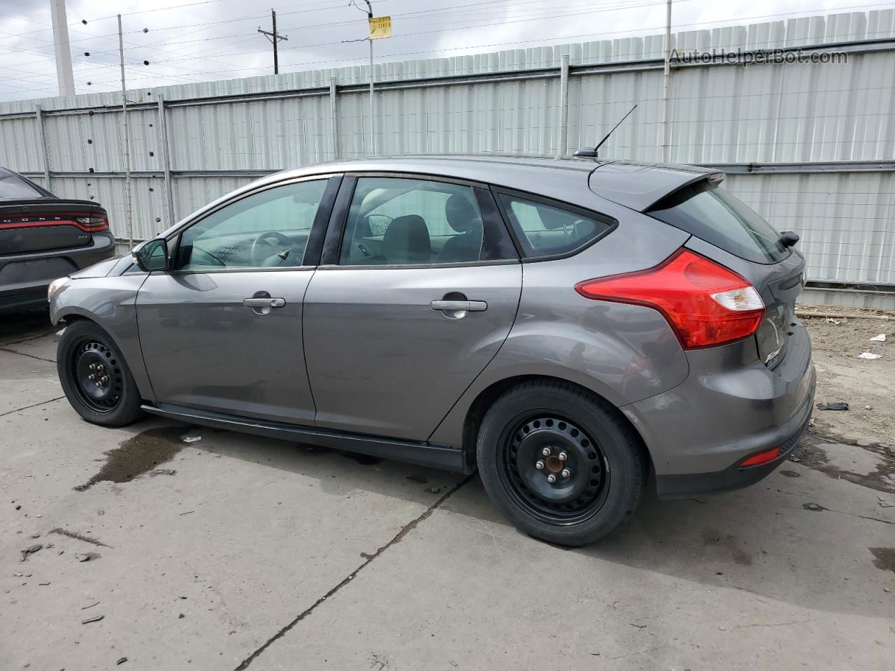 2013 Ford Focus Se Gray vin: 1FADP3K21DL305174