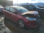 2014 Ford Focus Se Red vin: 1FADP3K21EL165046