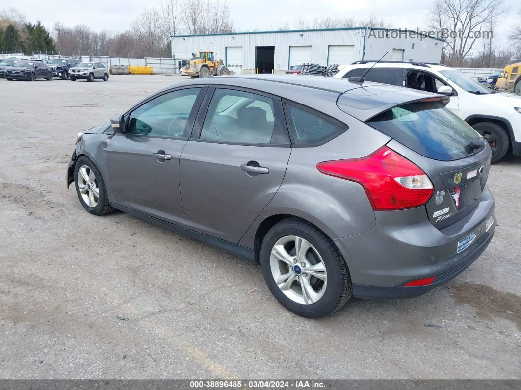 2014 Ford Focus Se Gray vin: 1FADP3K21EL247813