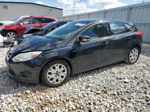 2014 Ford Focus Se Black vin: 1FADP3K21EL338161