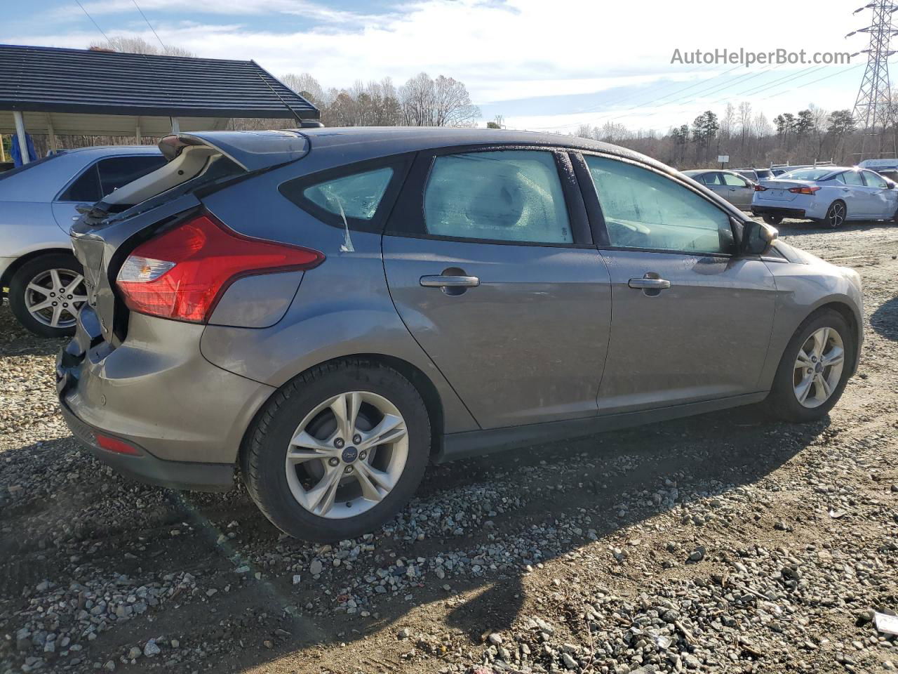 2014 Ford Focus Se Charcoal vin: 1FADP3K21EL425395