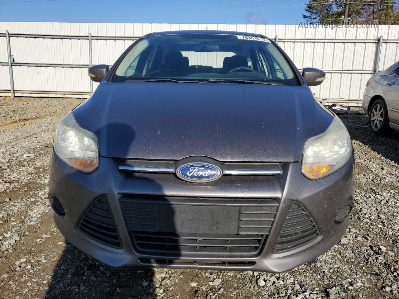 2014 Ford Focus Se Charcoal vin: 1FADP3K21EL425395