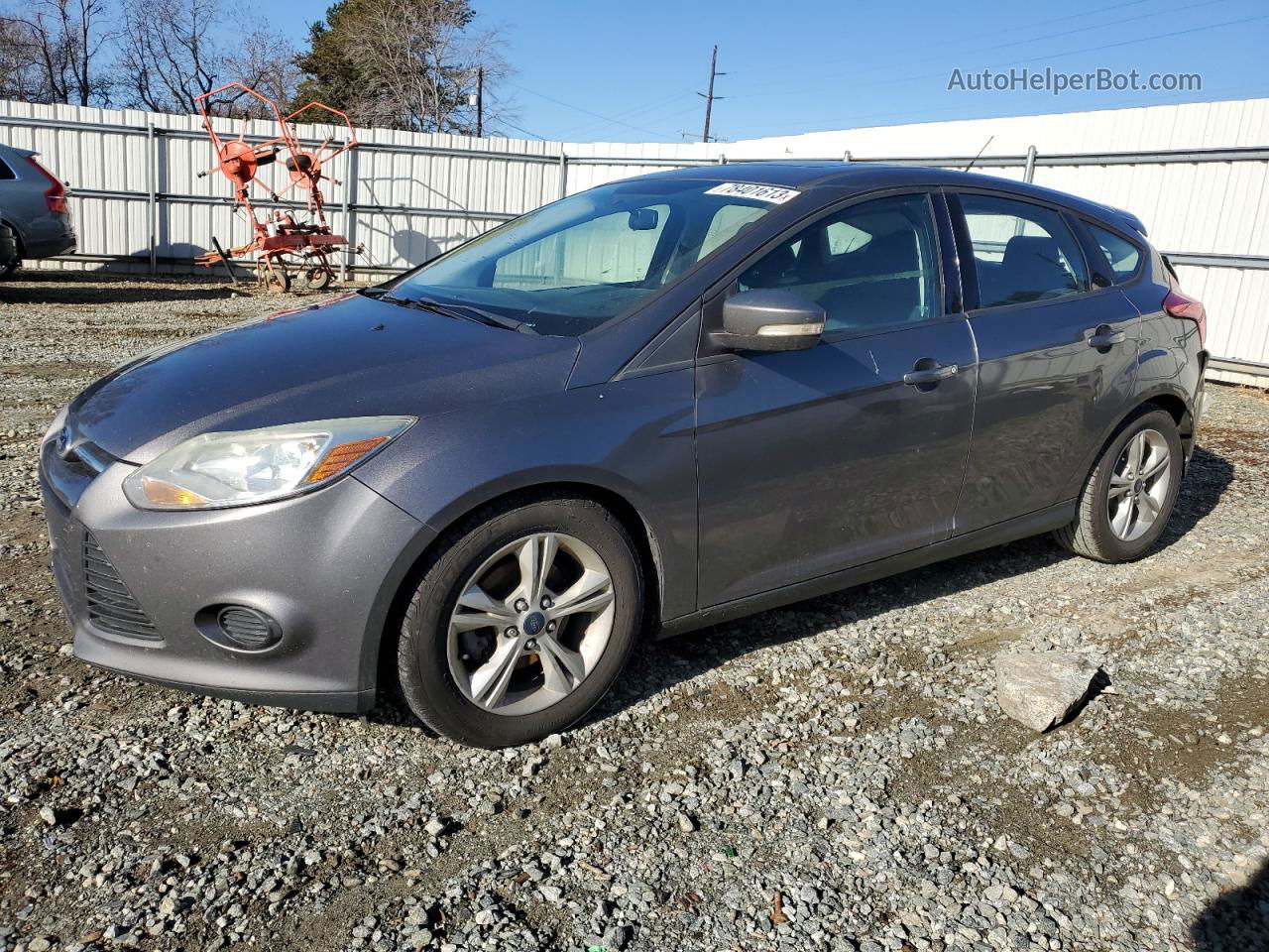 2014 Ford Focus Se Charcoal vin: 1FADP3K21EL425395