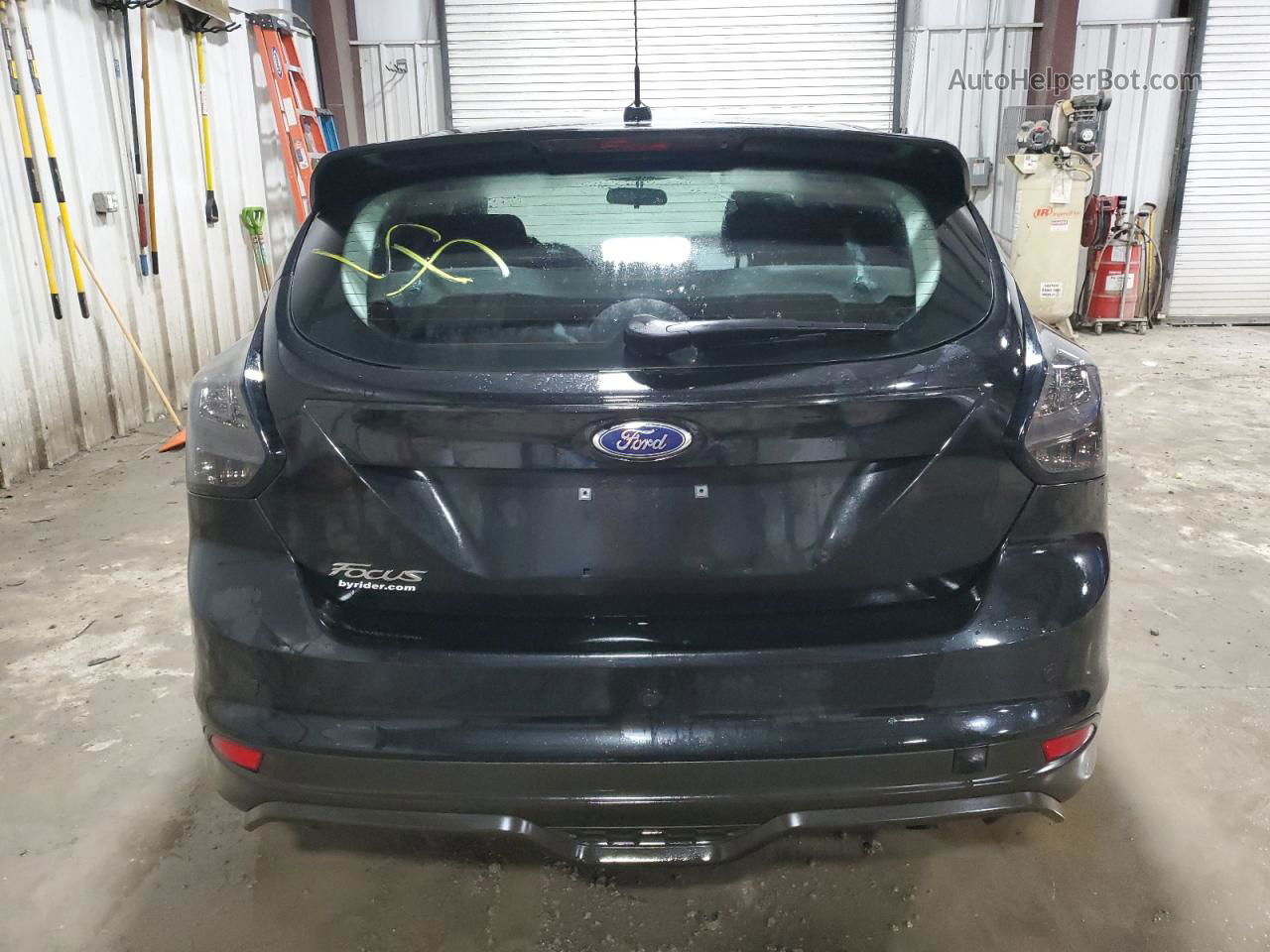 2014 Ford Focus Se Black vin: 1FADP3K21EL456940