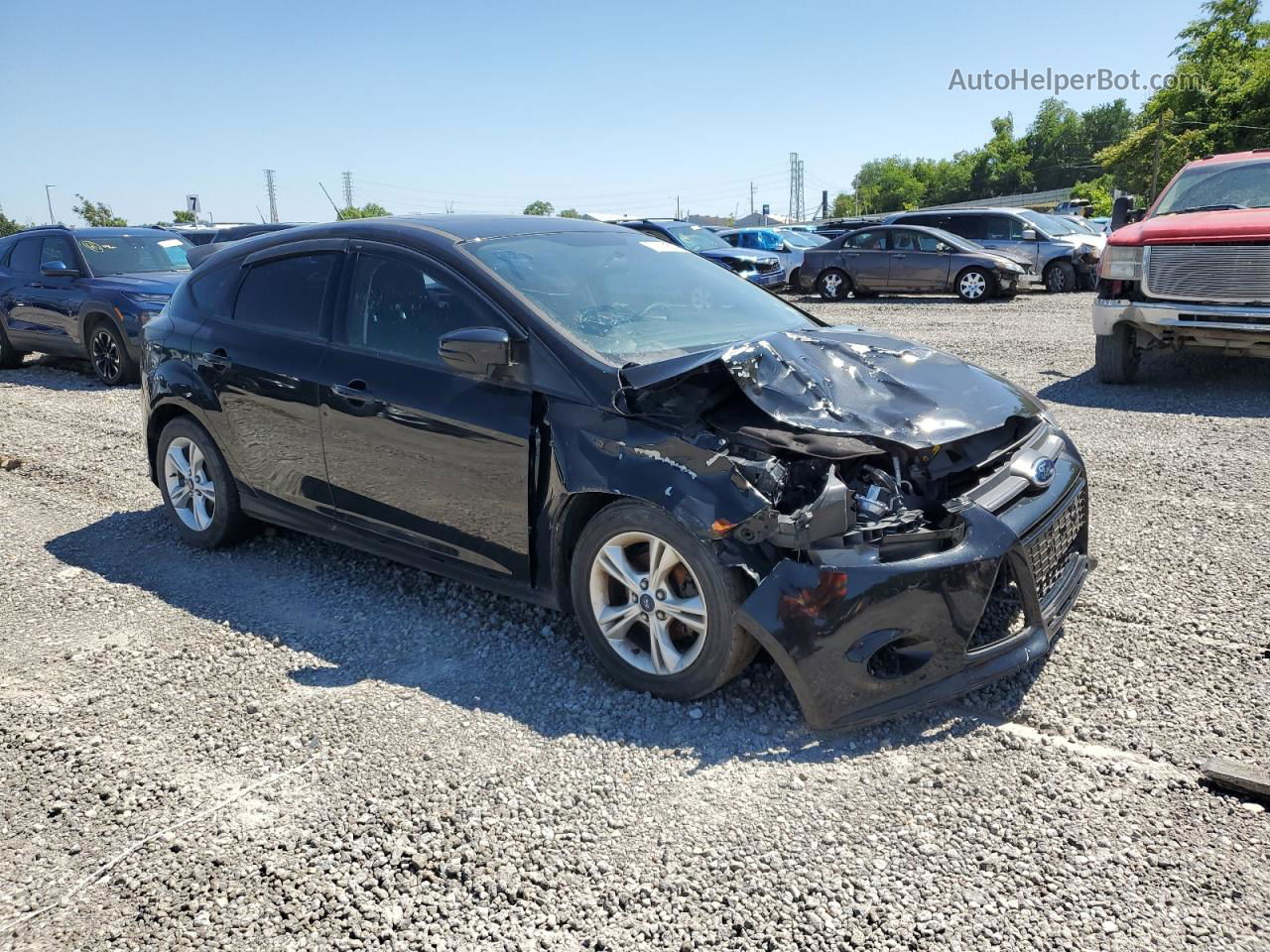 2014 Ford Focus Se Черный vin: 1FADP3K21EL456940