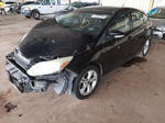 2014 Ford Focus Se Black vin: 1FADP3K21EL461667