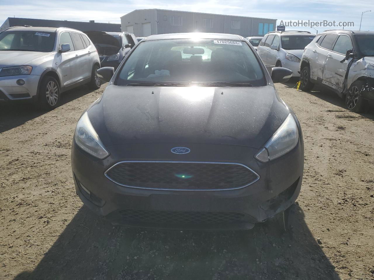 2015 Ford Focus Se Черный vin: 1FADP3K21FL265326