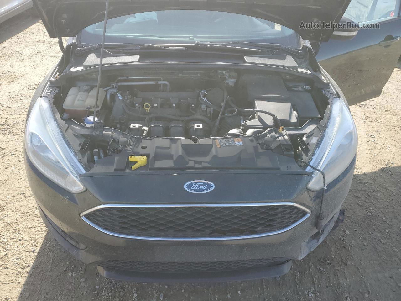 2015 Ford Focus Se Черный vin: 1FADP3K21FL265326