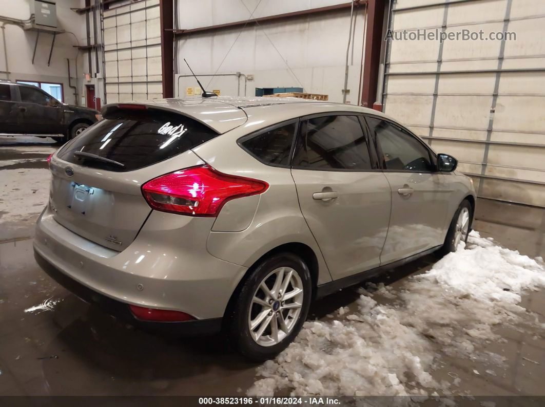 2015 Ford Focus Se Желто-коричневый vin: 1FADP3K21FL281459