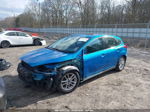 2015 Ford Focus Se Blue vin: 1FADP3K21FL307798