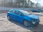 2015 Ford Focus Se Blue vin: 1FADP3K21FL307798